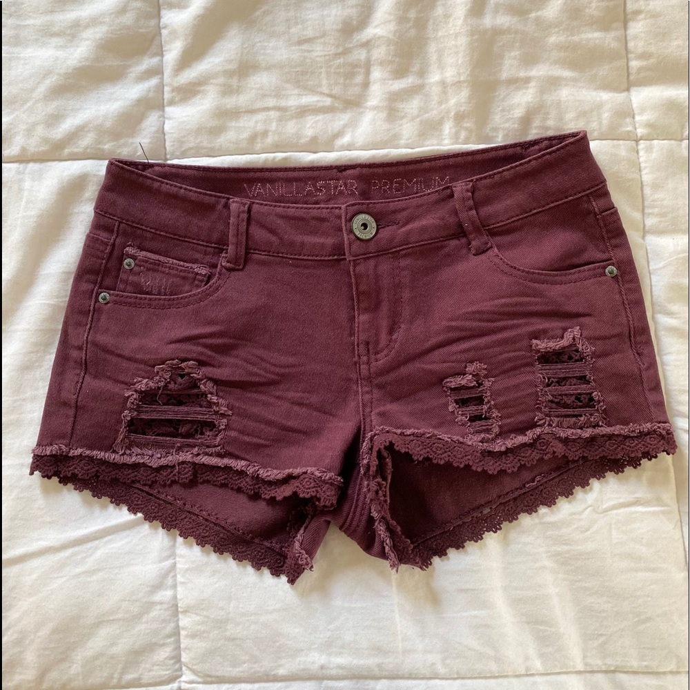Maroon/Purple Shorts